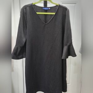 Apt. 9 Black Long Sleeve Dress
